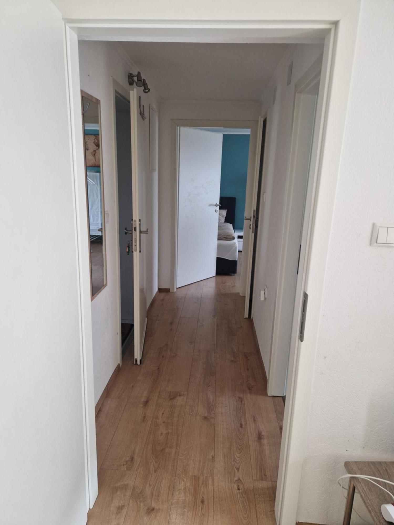 Ferienwohnung Am Waldrand Langgons Exterior foto